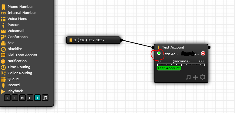 Grid screenshot with menu on left and modules connected to each other on the canvas