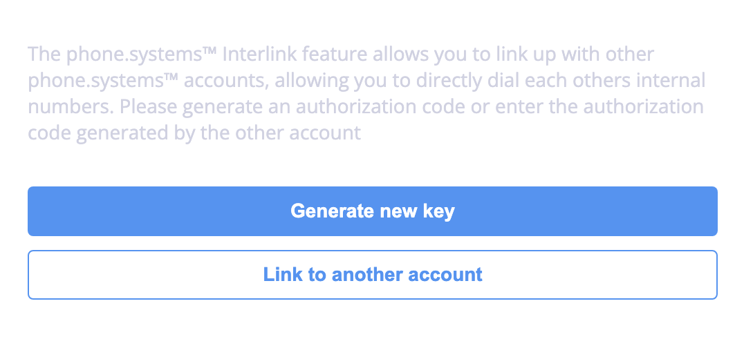 Generating a new authorization key