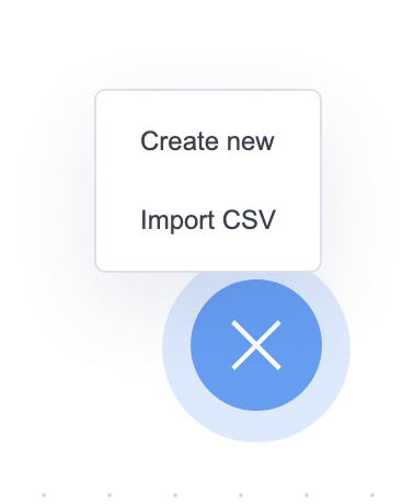 Create user form showing fields for user details